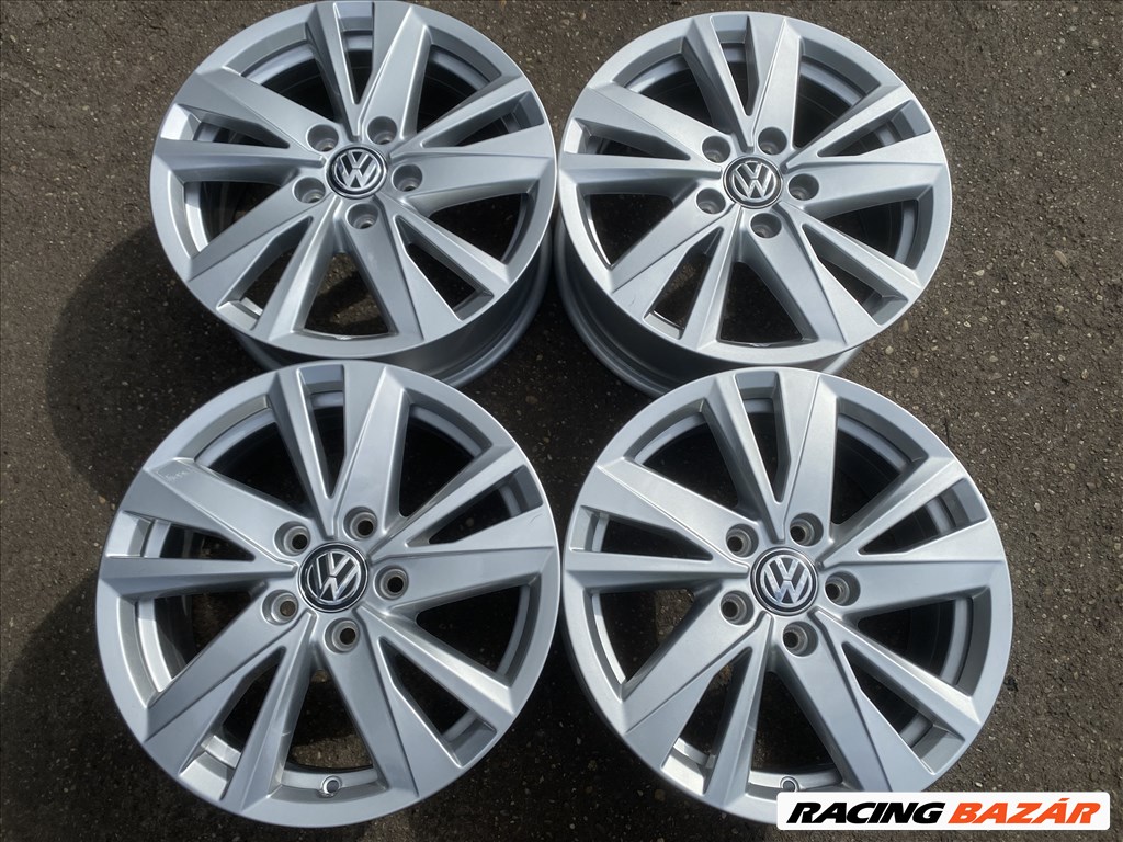 4db gyári 16" VW Touran [Karlstad] alufelni. (4108) 1. kép